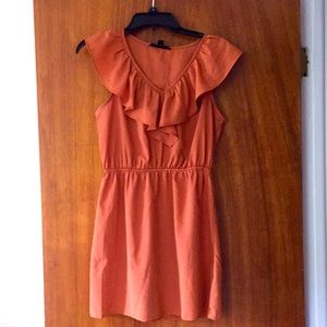 Ginger mini dress with ruffle detail